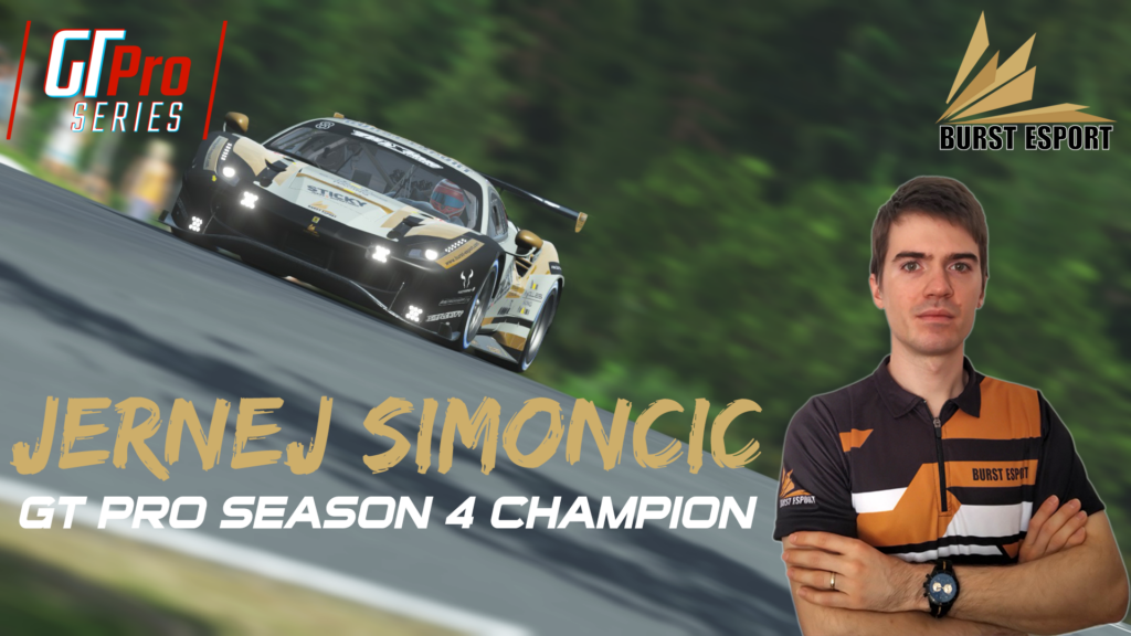 Jernej Simončič - GT PRO champion