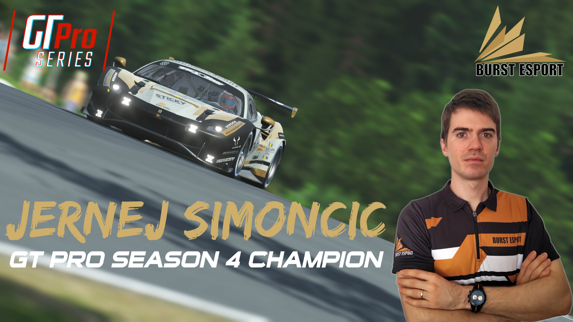 Jernej Simončič - GT PRO champion