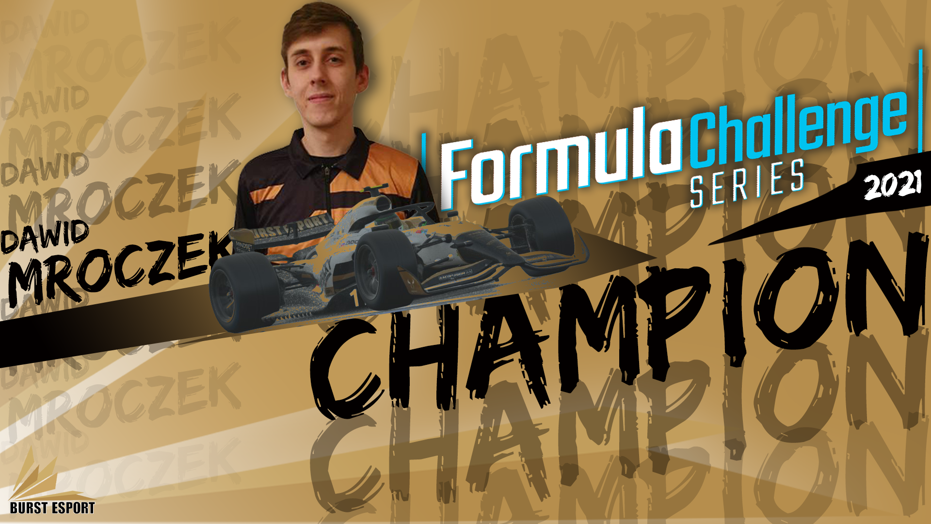 Dawid Mroczek - Formula Challenge champion
