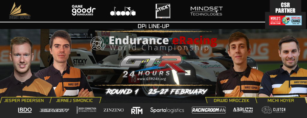 Burst Esport EEWC DPi Line-up #gtr24h