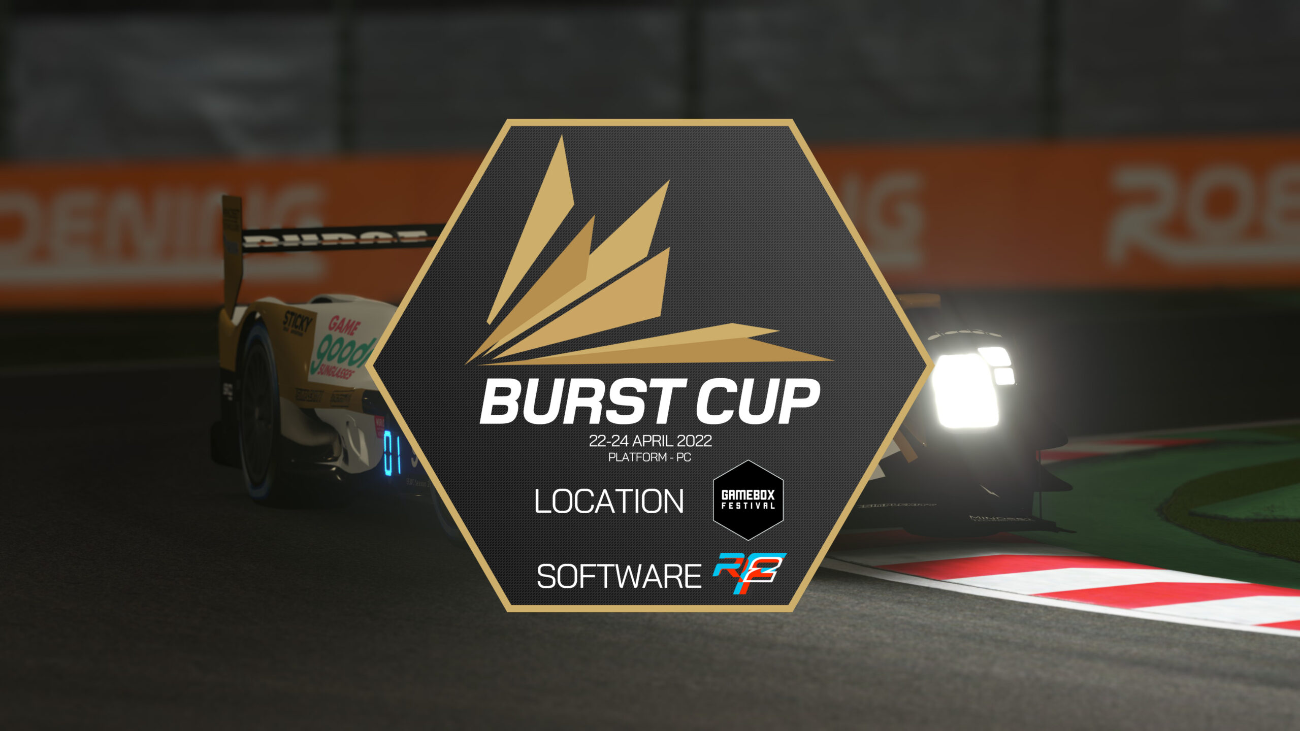Compete in the Burst Cup at Gamebox Festival